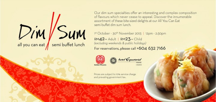 All-You-Can You Eat Semi Buffet Dim Sum Lunch @ Golden Phoenix Equatorial Hotel Penang (1)