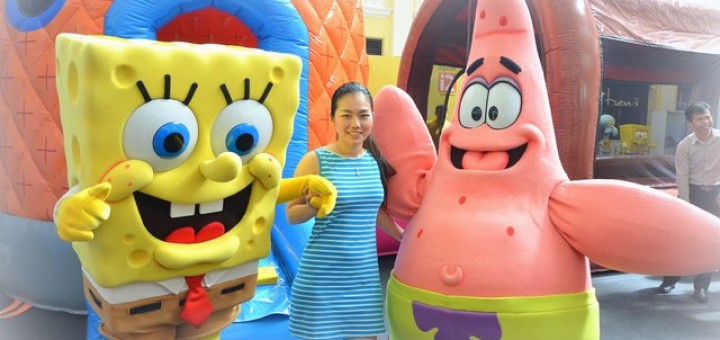 Celebrate Holiday With SpongeBob SquarePants in Gurney Paragon Mall (8)