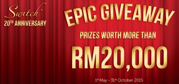 Switch Epic Giveaway 2015 for its 20th Anniversary (1)